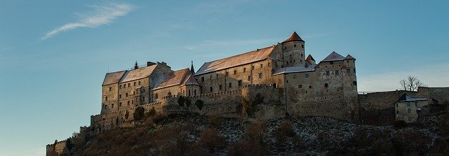 hrad v Bavorsku