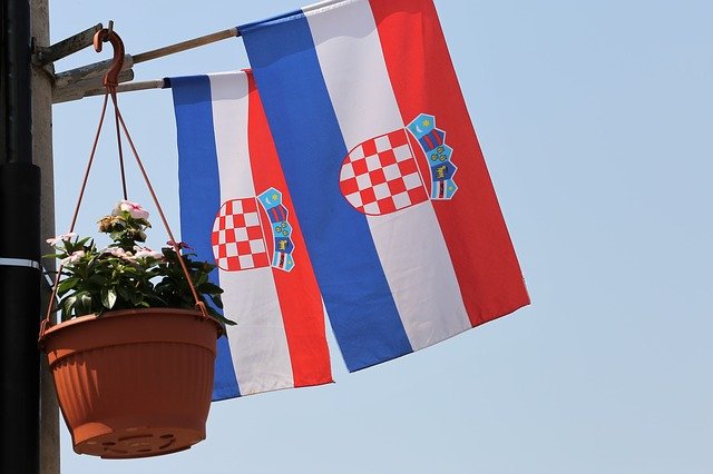 chorvatské vlajky